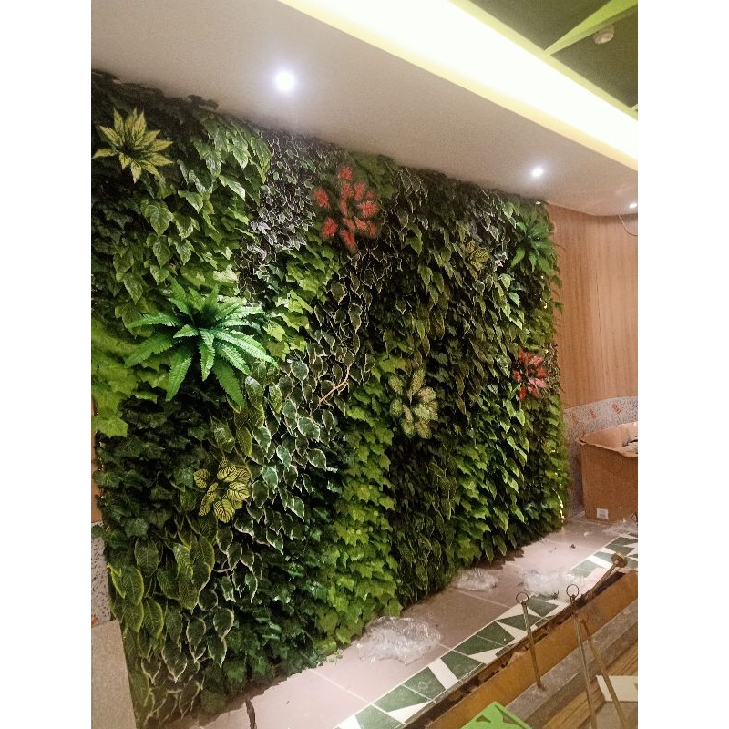 Vertical garden artificial / sintetis / plastik / Palsu