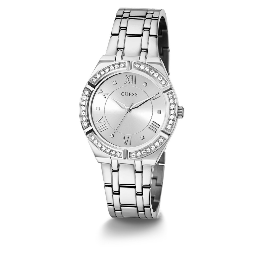GUESS GW0033L1 Original COSMO Jam Tangan Wanita Analog Silver