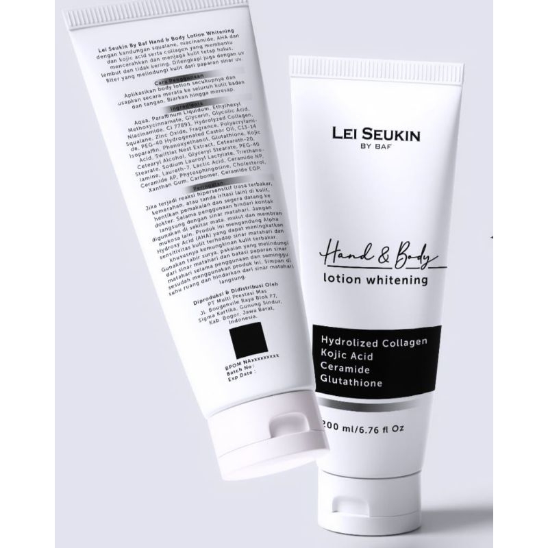 LEU SEUKIN handbody pemutih bpom / pemutih badan ampuh