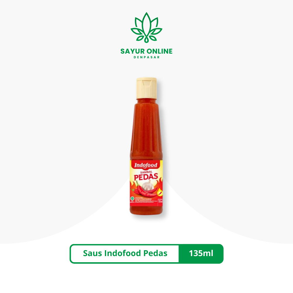 

Saus Indofood Pedas 135ml - Sayur Online Denpasar