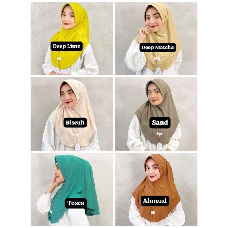 GFT Hijab Viral Keenan/kerudung instan/hijab sport