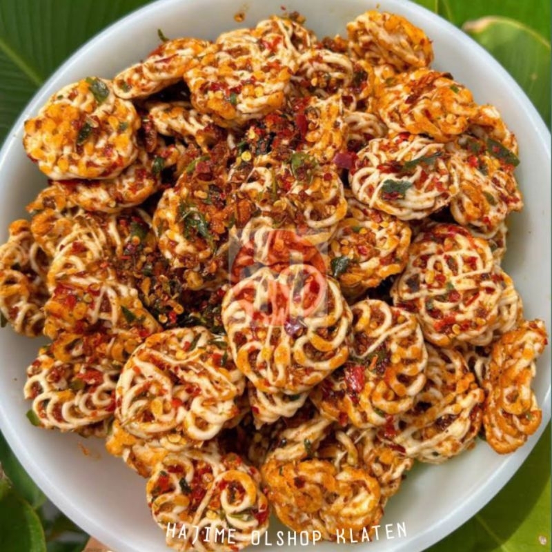 

TERMURAH kerupuk seblak kering mawar