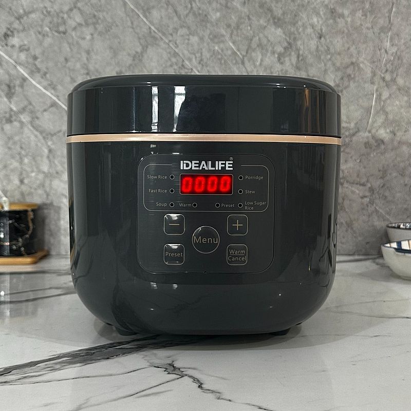 IDEALIFE - Rice Cooker Low Sugar IL 100D / IDEALIFE Low Carbo 2 Ltr IL-100D IL100 D 800 Watt
