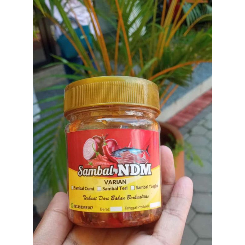 

sambel cumi sambel teri sambel tongkol ndm
