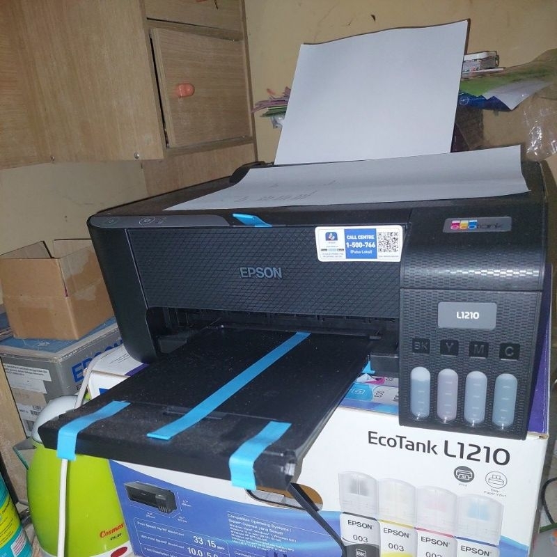 Printer Epson L1210 EcoTank second, bekas