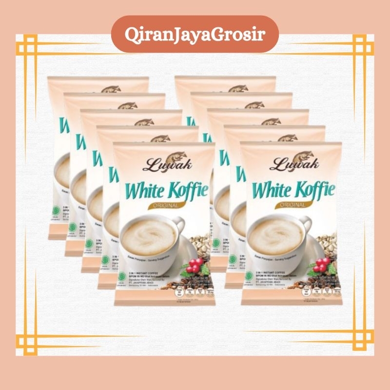 

Kopi Luwak White Koffie Original 10x20gr (Renceng)