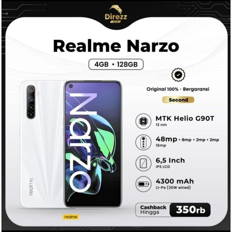 Realme narzo 4/128 Second