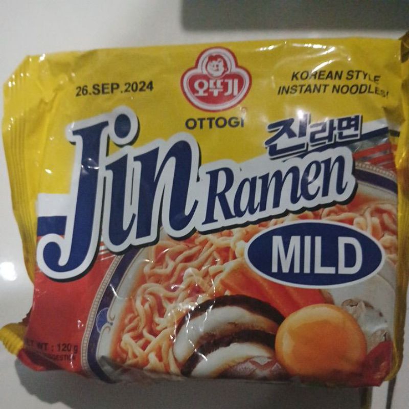 

Ottogi jin ramen mild 120gr