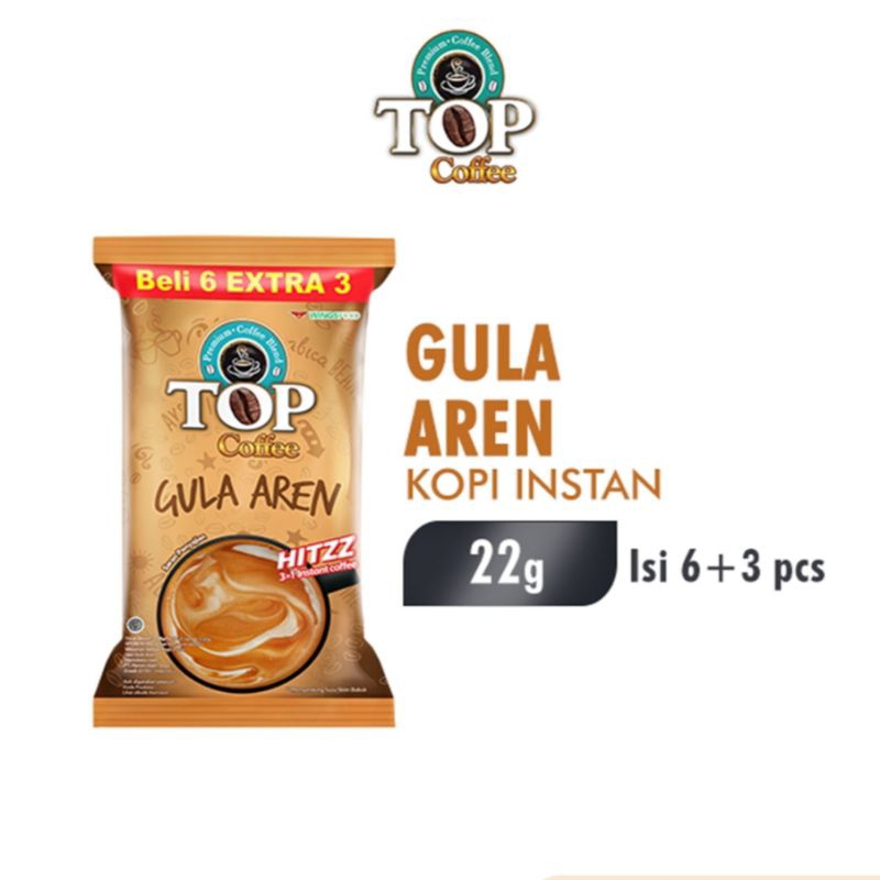 

Top Coffee Gula Aren Hitzz Isi 9 @22 Gram