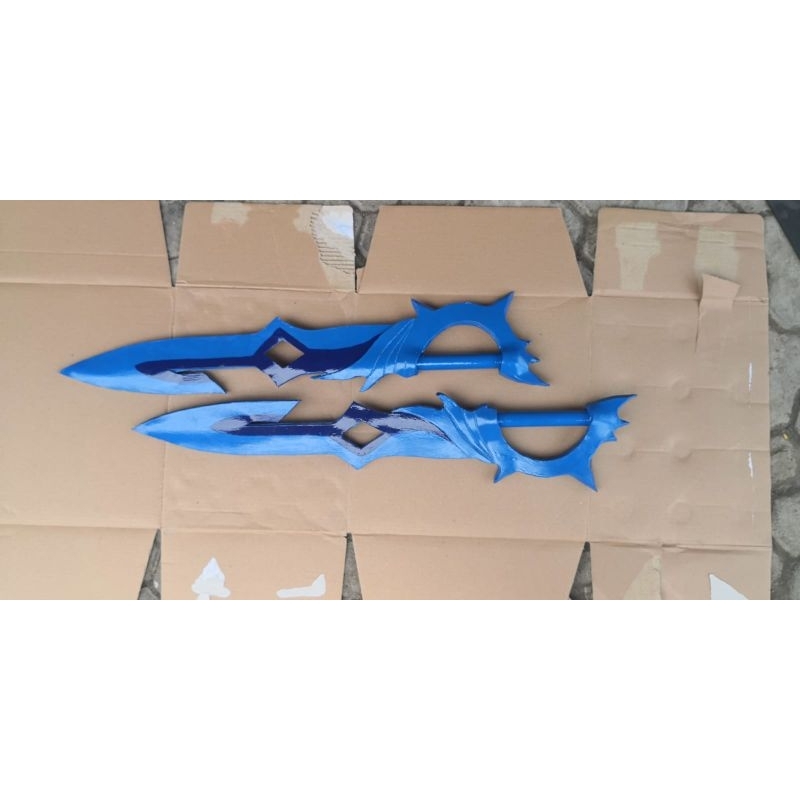 pedang childe cosplay genshin impact prop