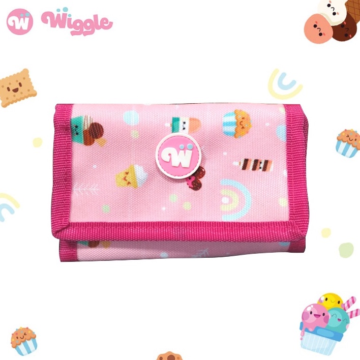 Murah WIGGLE PINK DESSERT WALLET  DOMPET ANAK WANITA