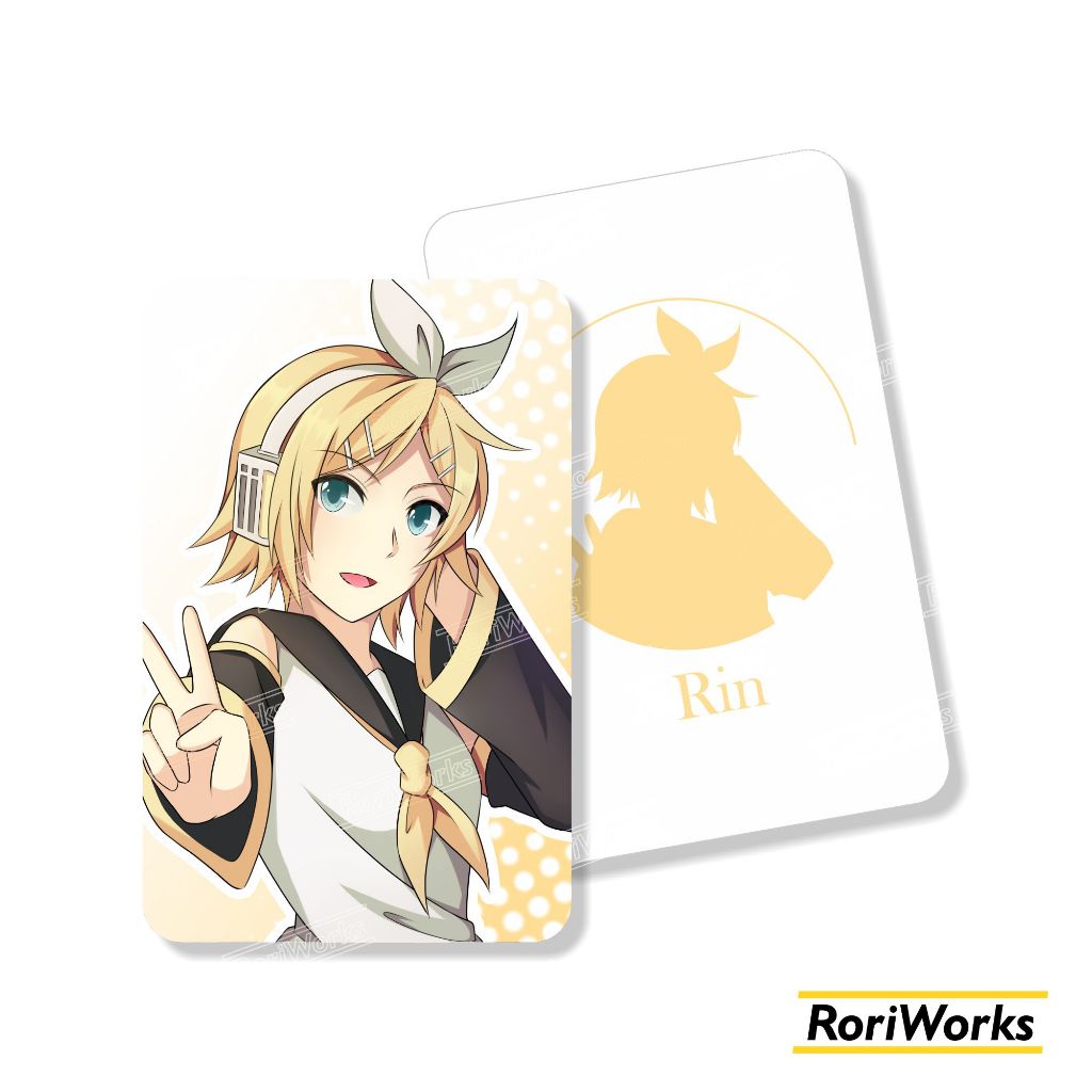 Photocard - Kagamine Rin Hologram | Vocaloid