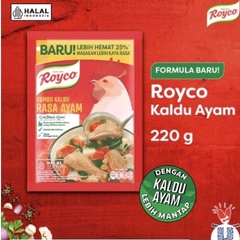 

Royco || Bumbu Kaldu Rasa Ayam 220gr