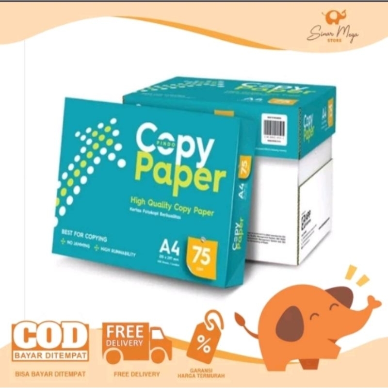 

kertas HVS Ukuran A4 70 gsm copy papper