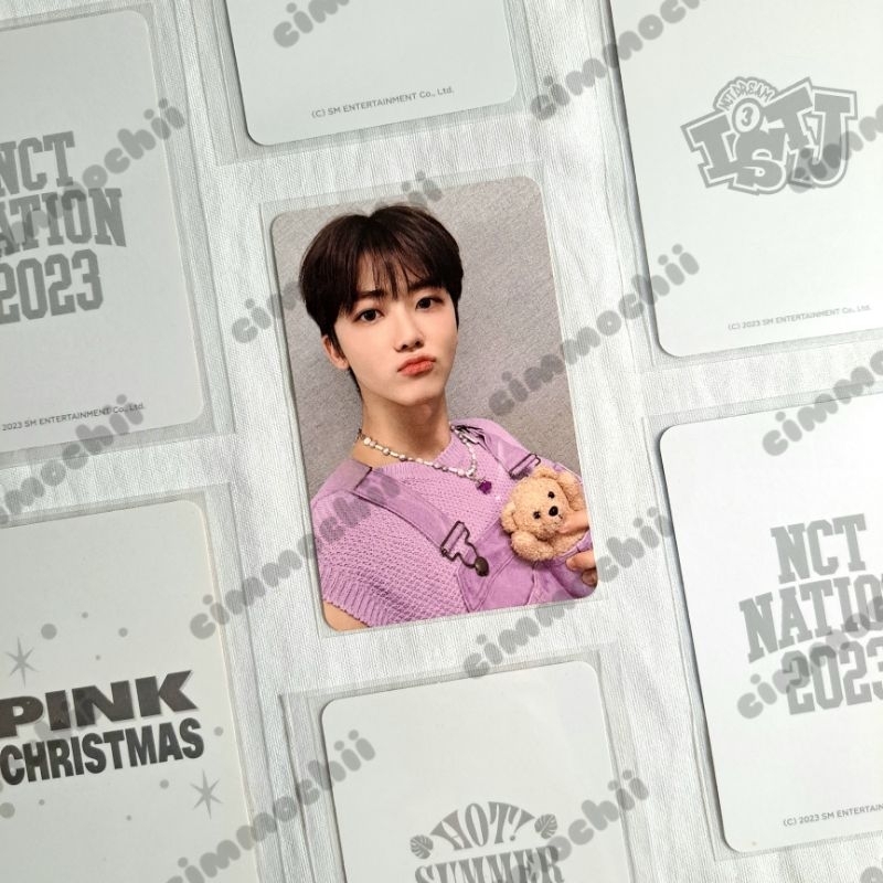 PHOTOCARD PC JAEMIN NCT GOLDEN AGE COLLECTING UNGU