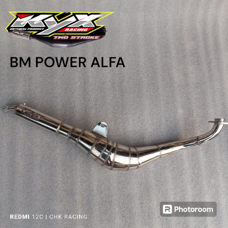 knalpot racing ALFA bm power full crum