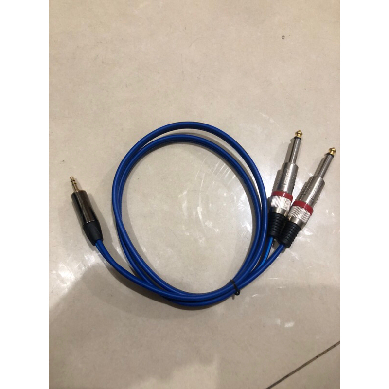 kabel audio untuk hp ke mixer jack akai 1 meter