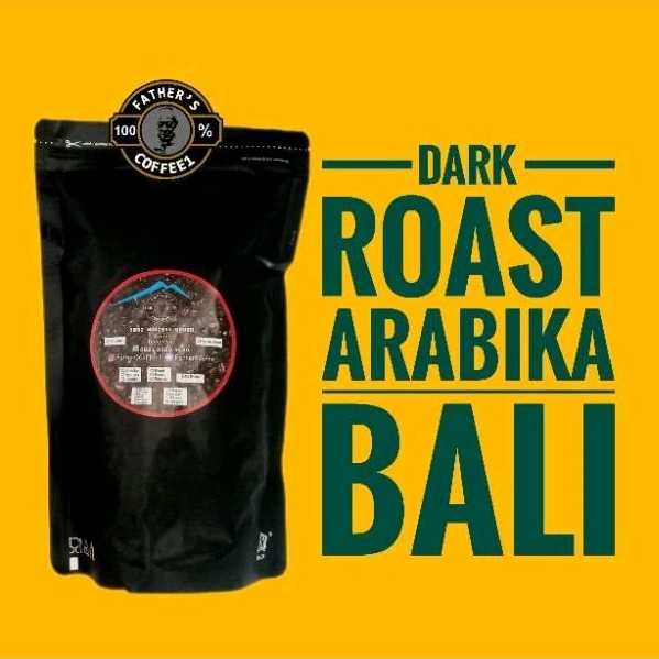Kopi Arabika Bali 1 Kg Dark Roast Kopi Biji/Kopi Bubuk/Kopi Giling