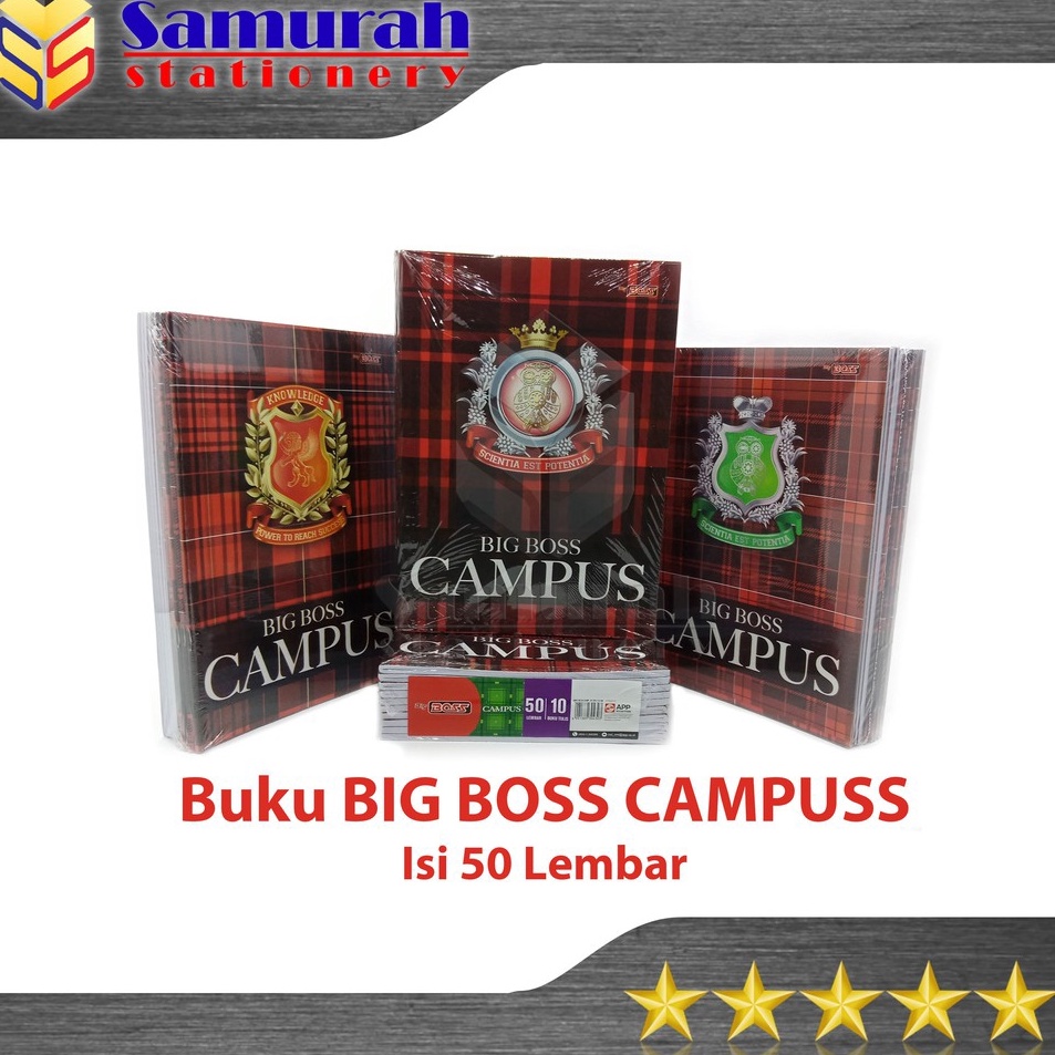 

Harga Terkini Buku Tulis Sidu Big Boss Campus Isi 5 Lembar Bigboss Campuss 5 Lbr Buku Ukuran Boxy B5 5