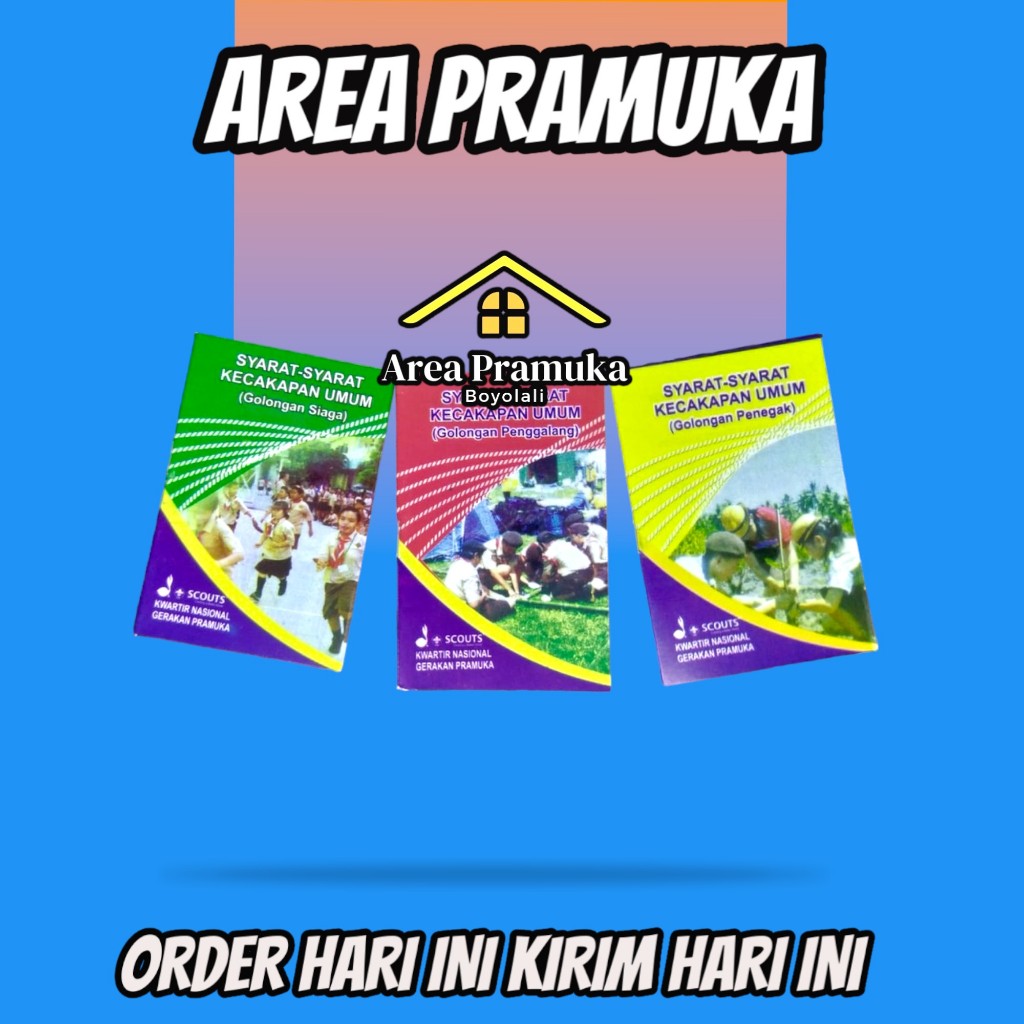 

Buku sku pramuka siaga /sku penggalang / sku penegak ( bijian )