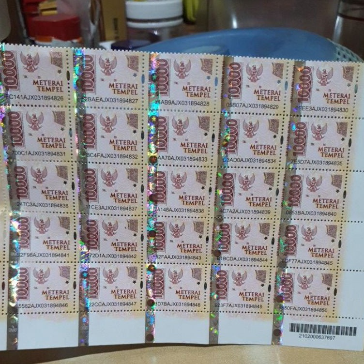 

Super Aman Materai 1