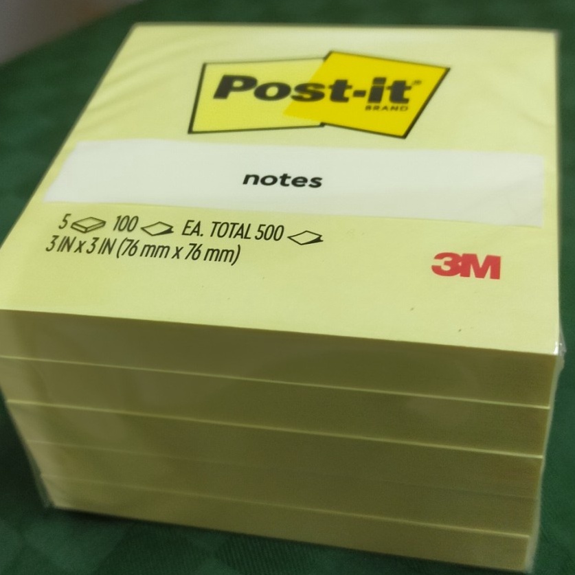 

Dapatkan Hari Ini 3M Post It Sticky Notes 6545CY 3 inch x 3 inch