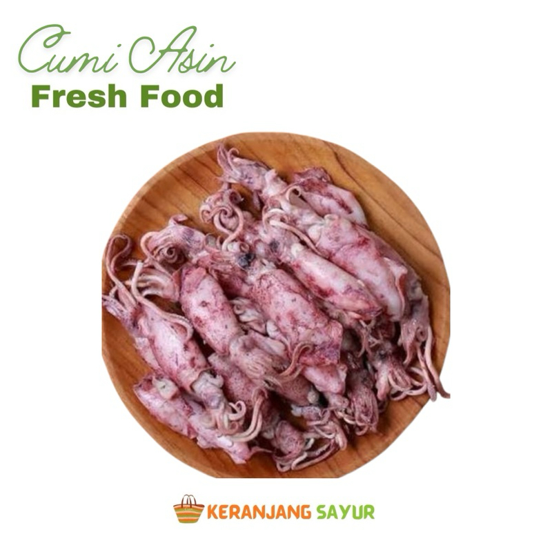 

Ikan Cumi Asin 100gr fresh