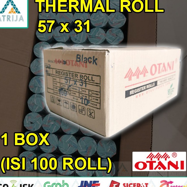 

Harga Terbaru 1 Box Coreless 57x3 58x3 57x31 Kertas Thermal Struk Kasir