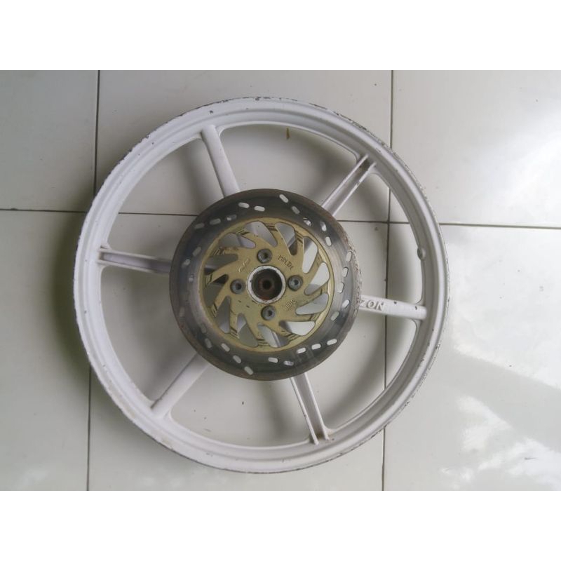 Velg Pelek Depan Suzuki Smash/Shogun Seken Copotan