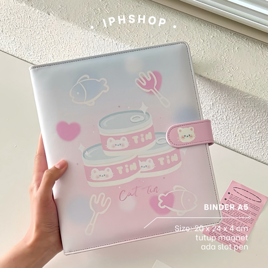 

Get Promo iphshop Binder Premium A5 Album Photocard PC Agenda Journal Kolbuk Collection Book