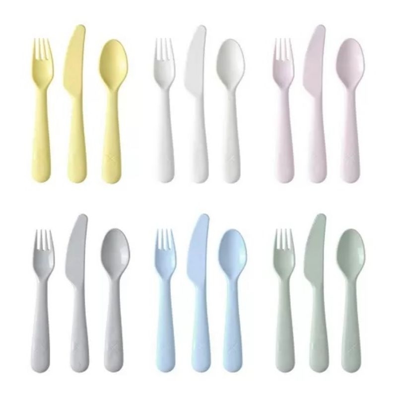 Sendok garpu pisau kalas 3pcs (1sendok, 1garpu, 1pisau).