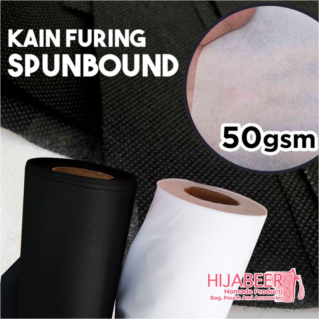 Kain Furing Spunbond 50 gsm per Roll 100 meter