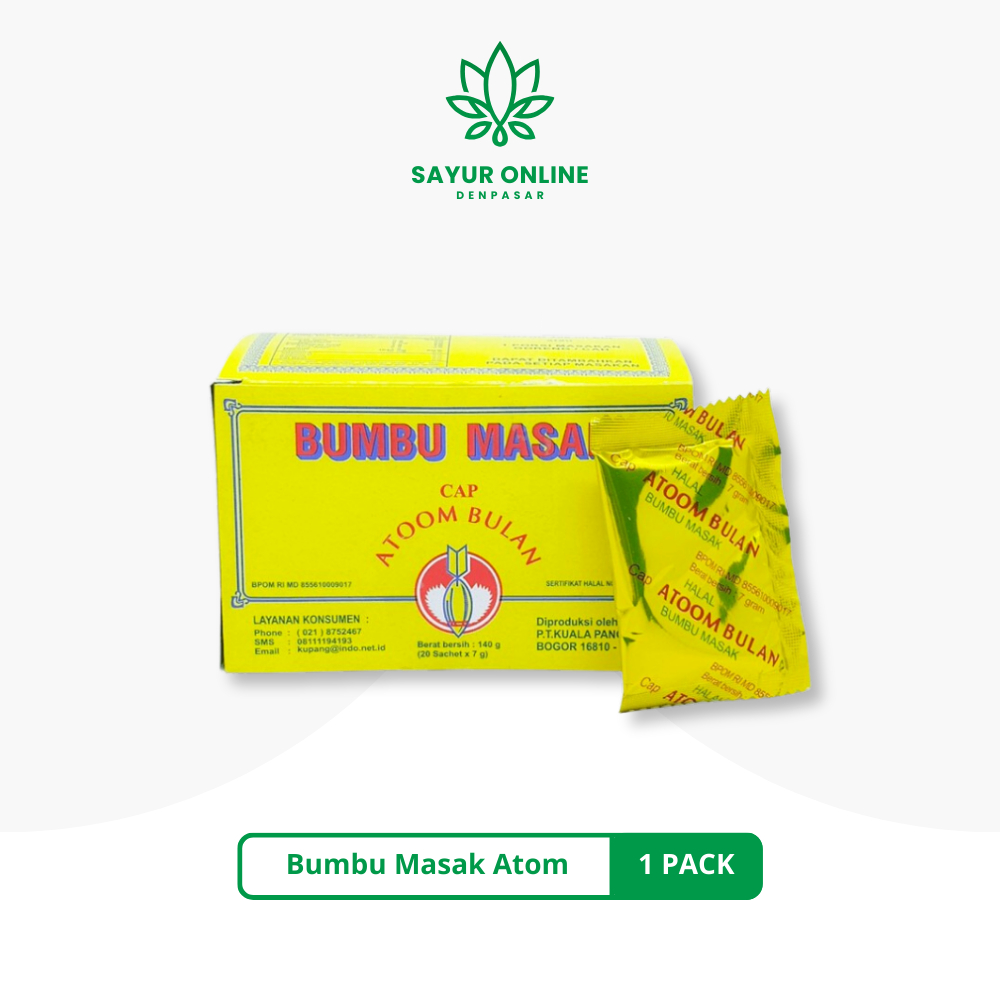 

Bumbu Masak Atom 1 Pack - Sayur Online Denpasar