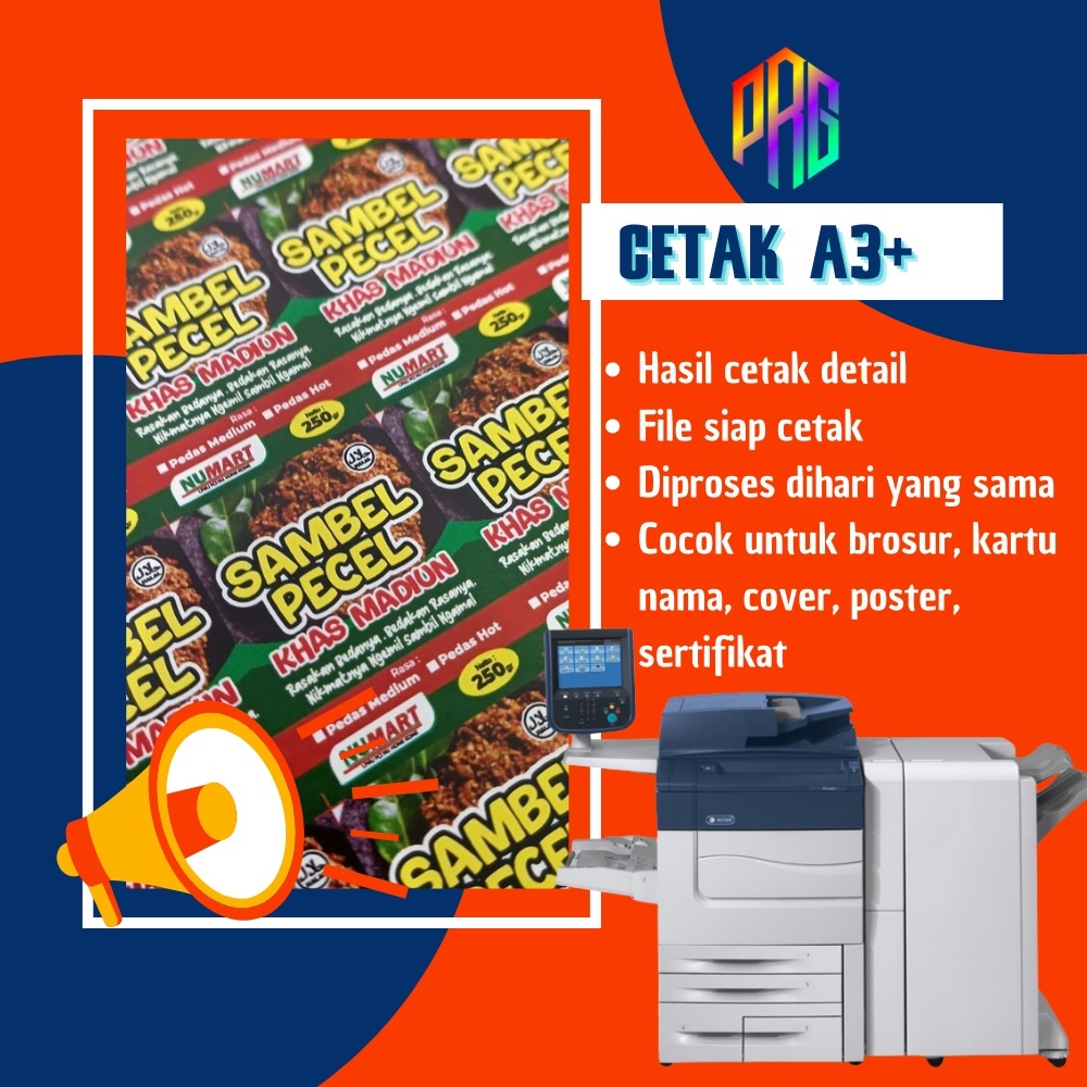 

Cetak Art paper 120 - 260 gsm Ukuran A3+