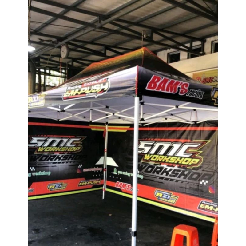 Tenda Paddock 3x4,5 /Tenda Lipat 3x4,5 custom Branding