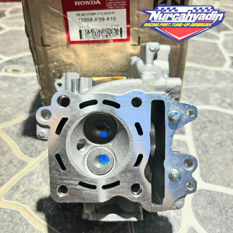 BLOK HEAD HEAD CYLINDER HONDA VARIO 150 K59 ORIGINAL 1220A-K59-A10