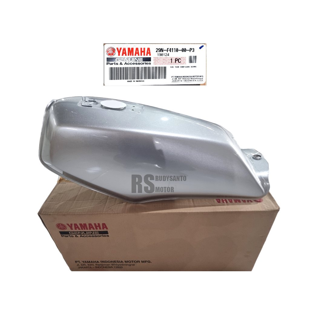 Tangki Tengki Bensin Fuel Tank Rx king Rxking Rxk Silver Original 29N-F4110-00-P3