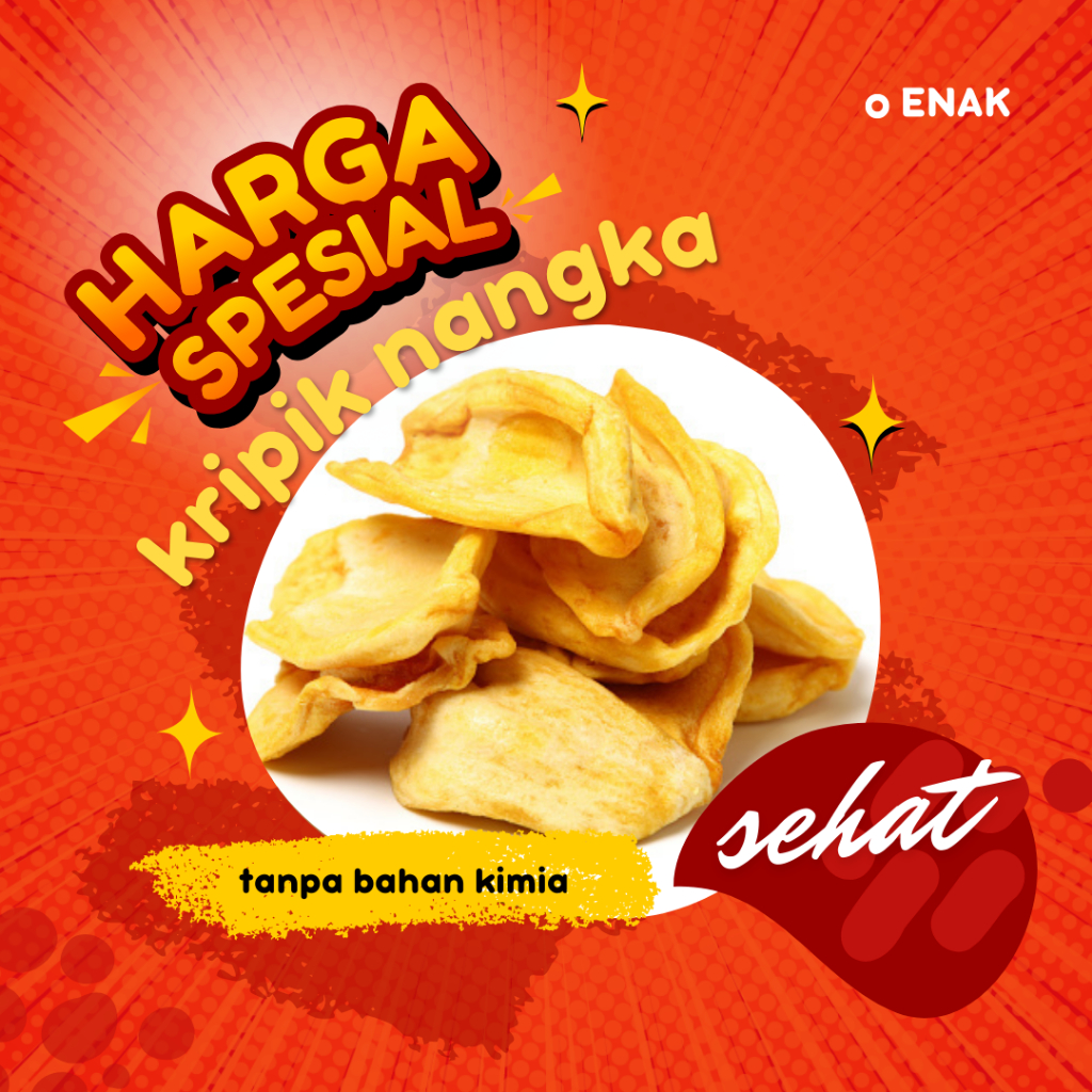 

Keripik Nangka super kualitas A 500 gram