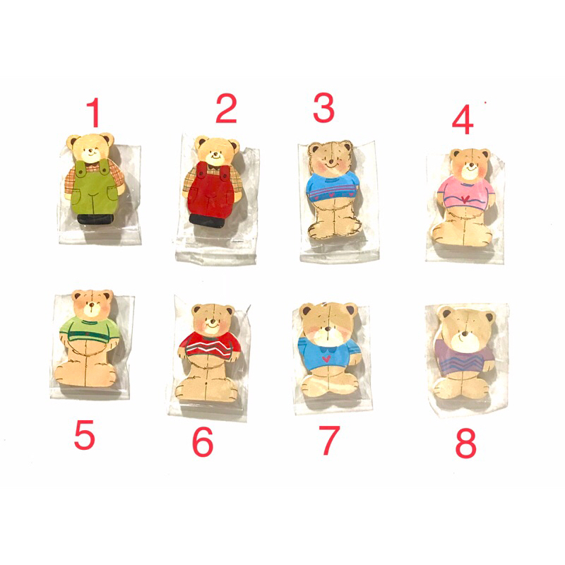 Magnet kulkas teddy bear