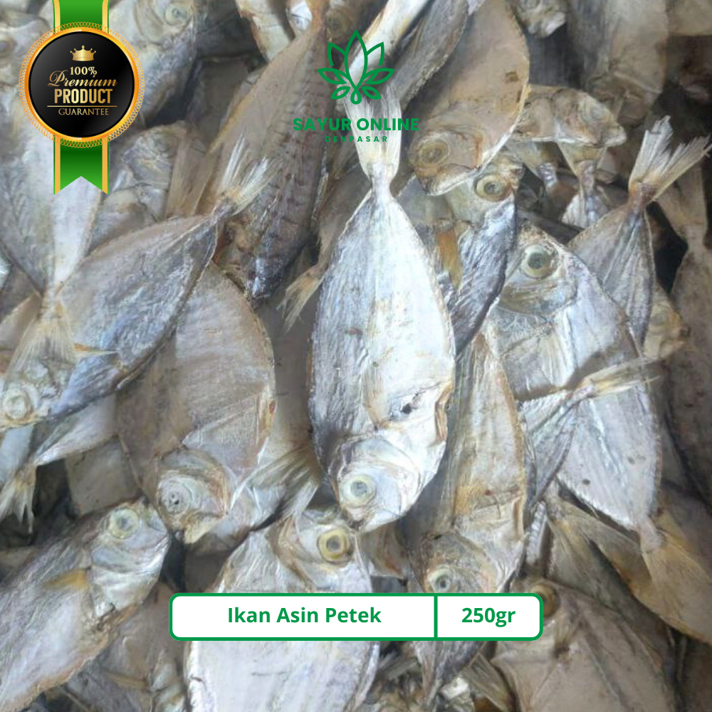 

Ikan Asin Petek Super 250gr - Sayur Online Denpasar