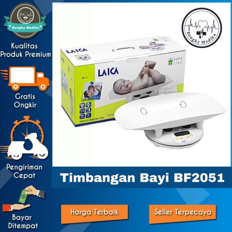 Timbangan Bayi Laica BF 2051  Baby Scale Laica BF2051