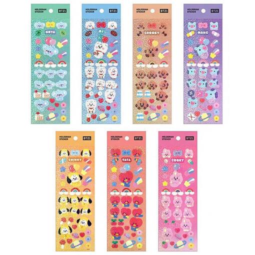 

bt21 minini stickers