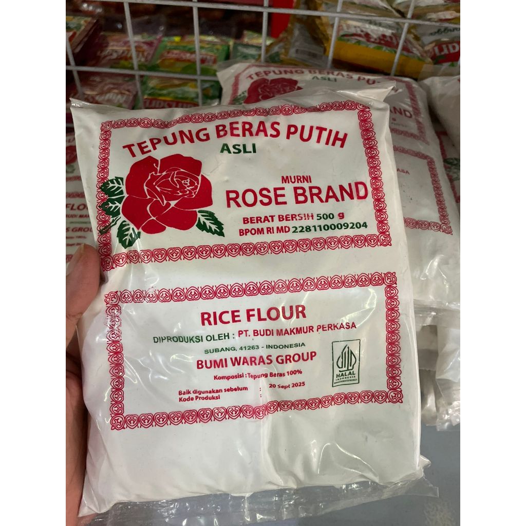 

siharihari - Rose Brand Tepung Beras Putih 500gram