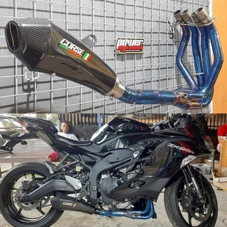 knalpot racing Zx25r custom Corse (pnp)
