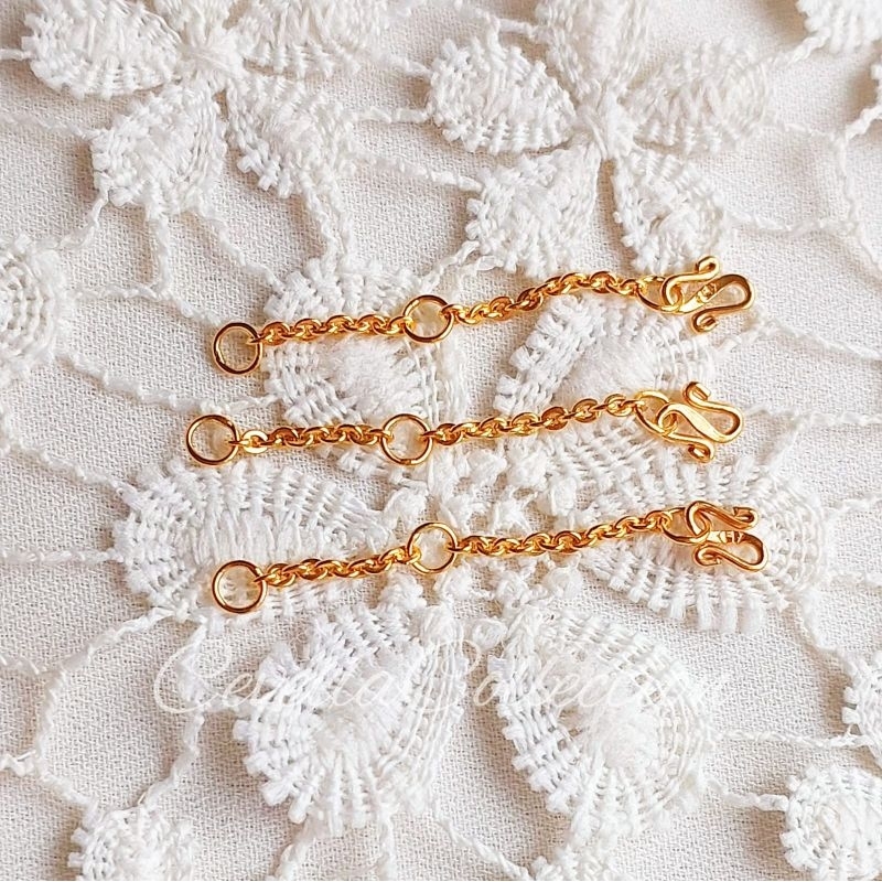 Sambungan Gelang atau Kalung Emas Muda