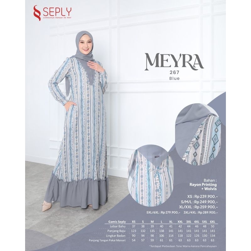MEYRA 267 BLUE PURPLE GREEN GAMIS ETHICA TERBARU 2024