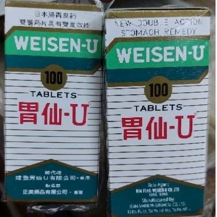 Weisen U 100tablets - Obat Maag