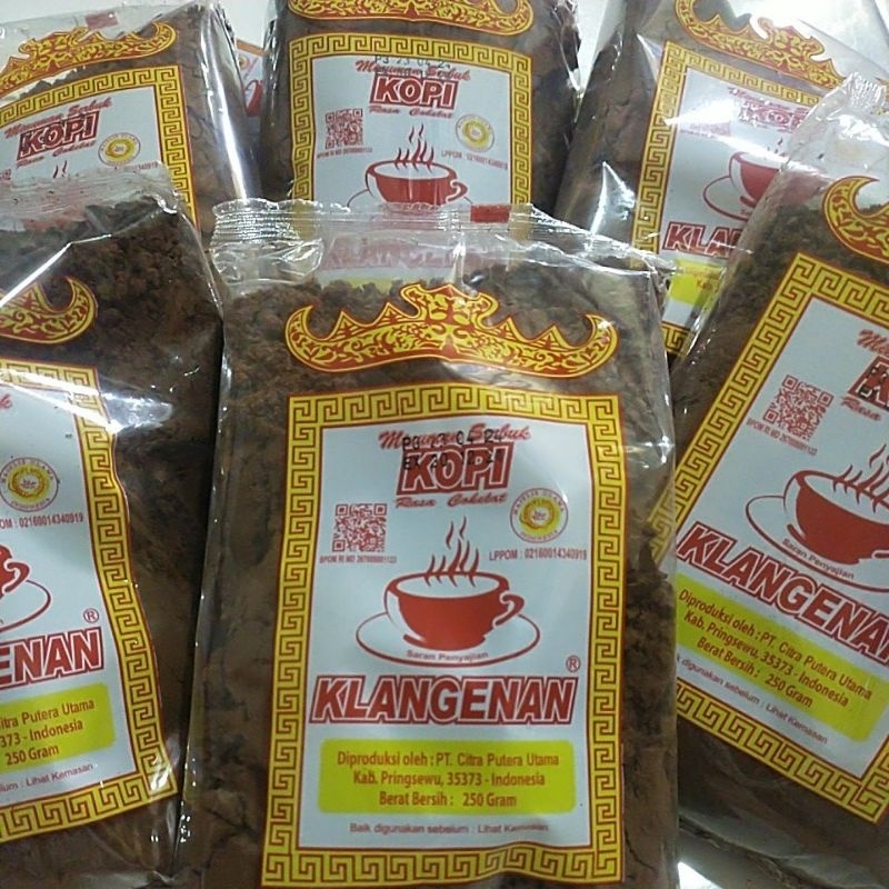 

Kopi Bubuk Klangenan lampung isi 250 gram