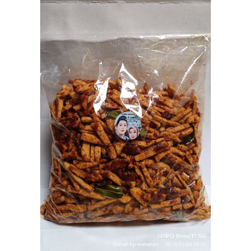 

Basreng pedas saos padang balado