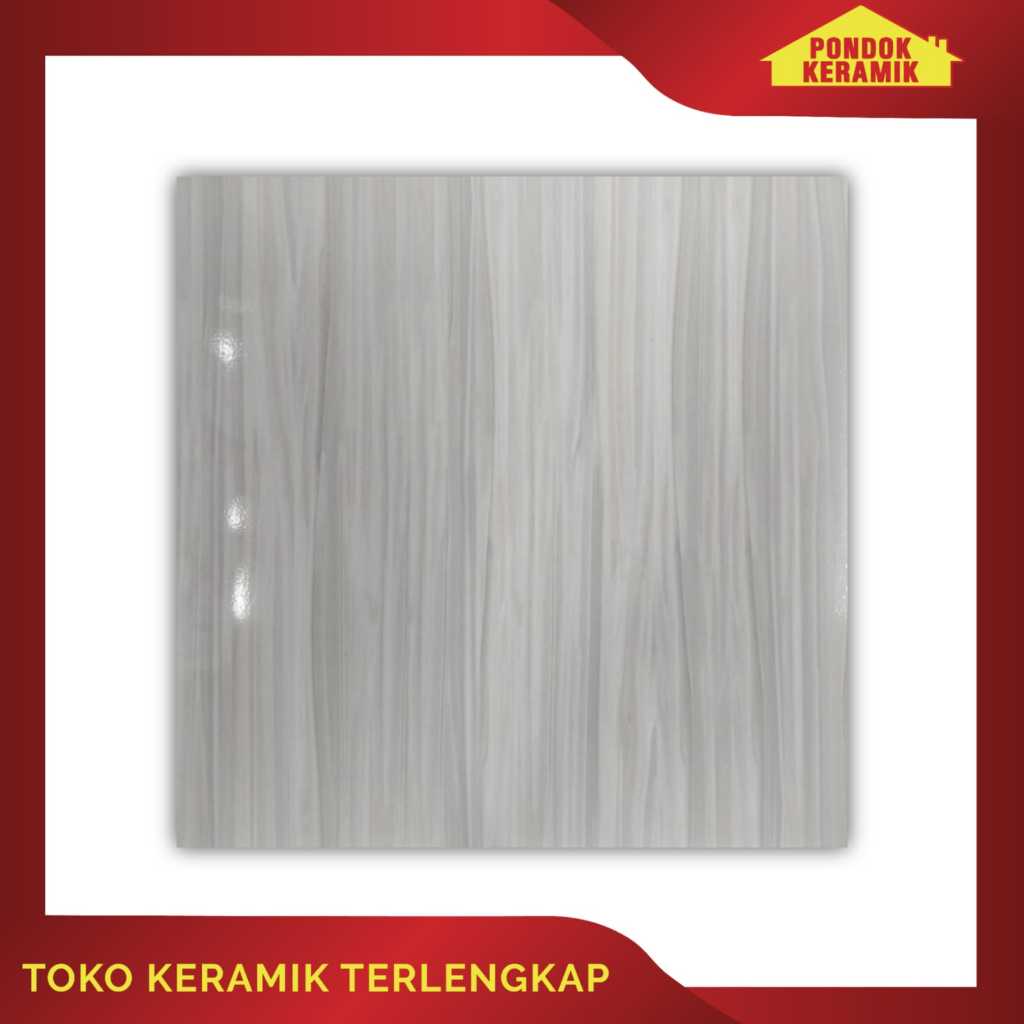 Keramik Lantai Tierra 50x50 Hakone Abu Motif Marble Serat Kayu